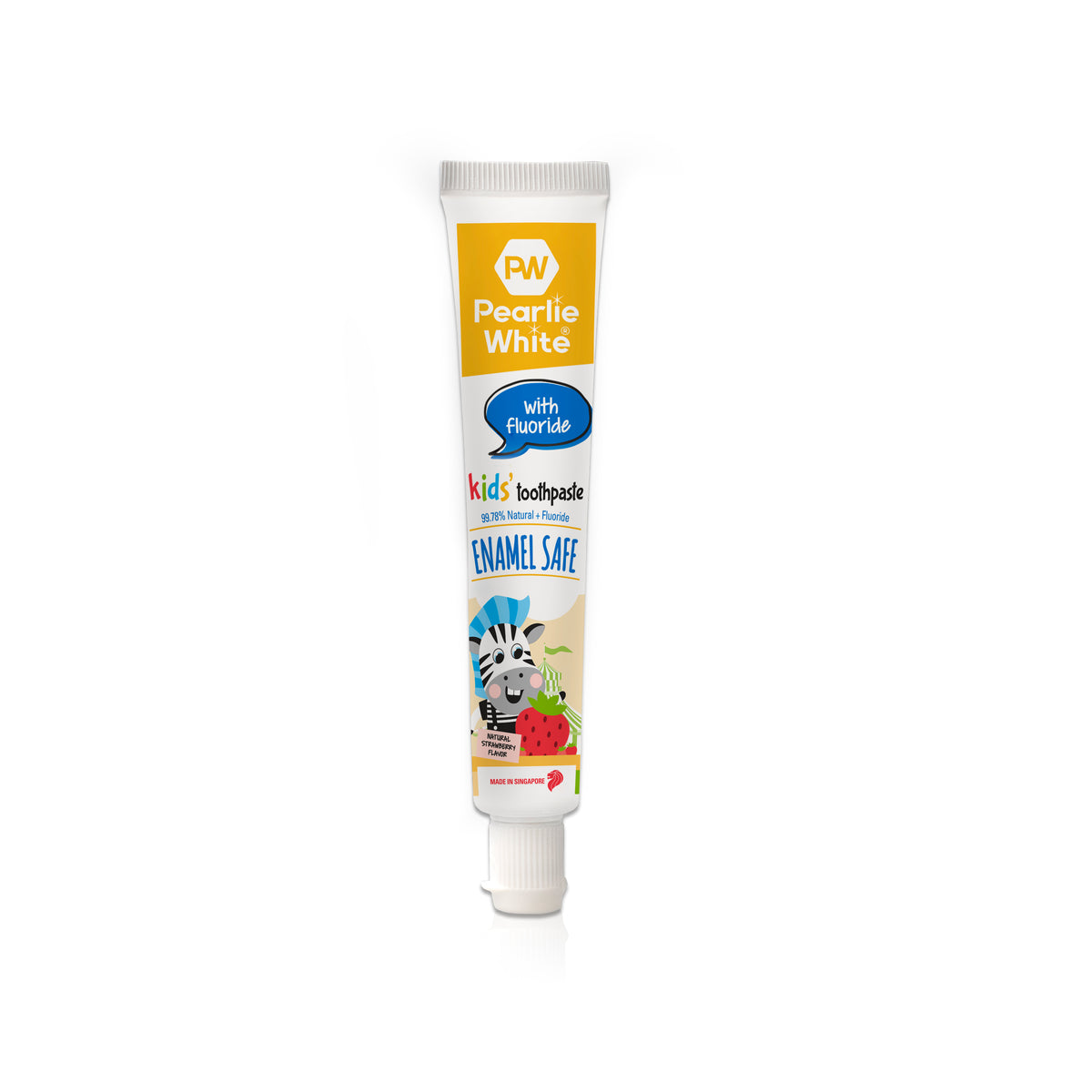 Pearlie White Enamel Safe Kids’ Toothpaste | ShopCorlison Singapore
