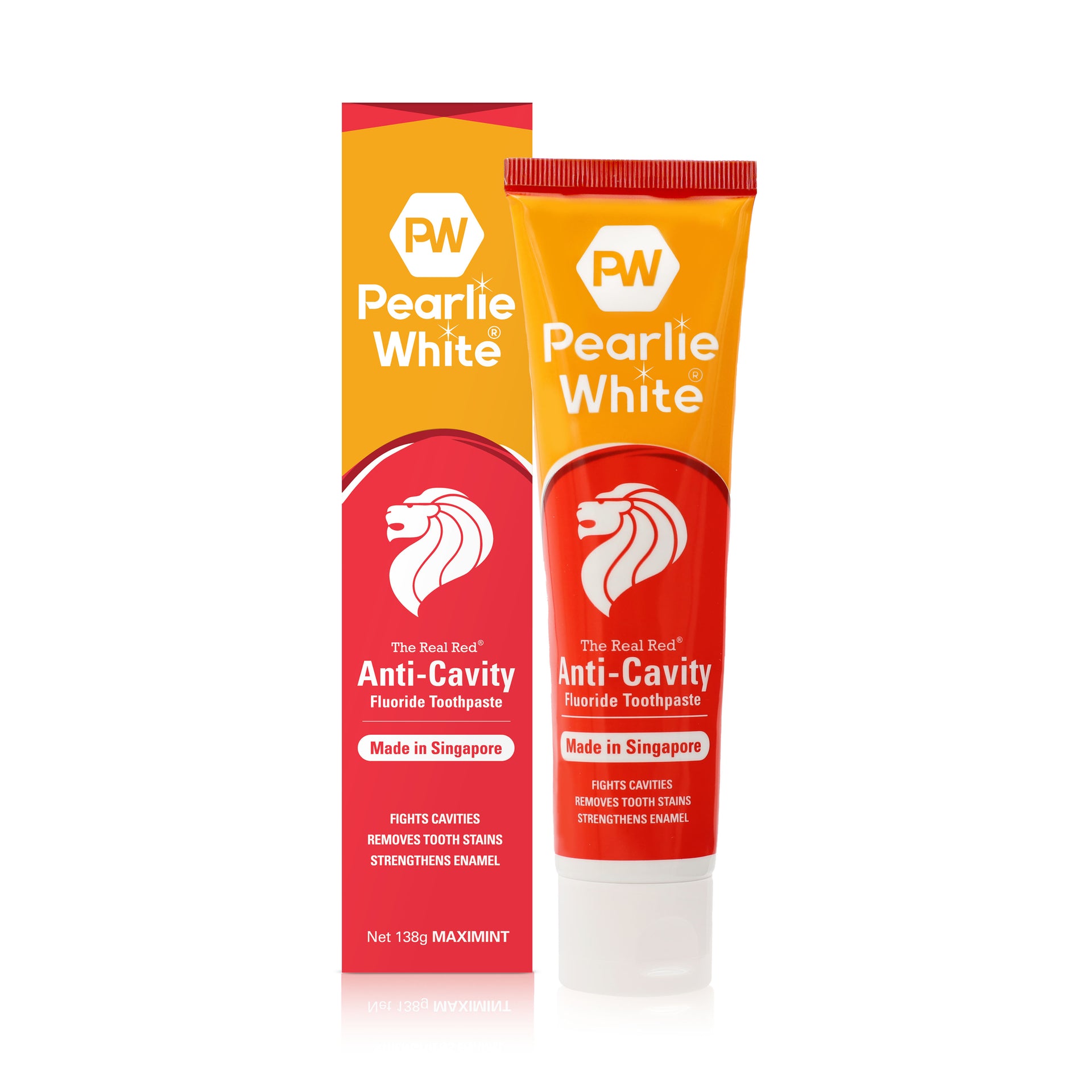 Buy Pearlie White The Real Red Toothpaste | ShopCorlison Singapore