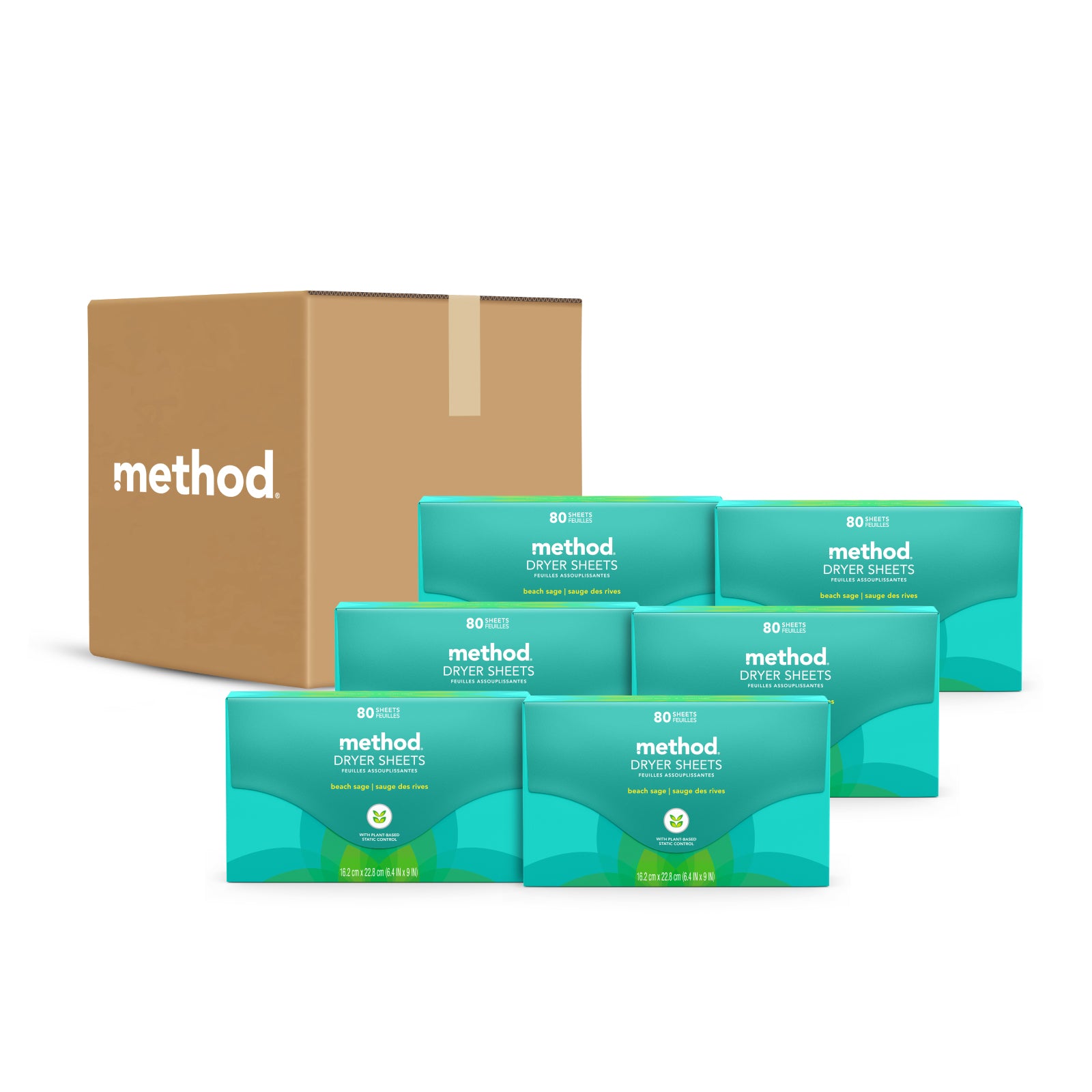 Buy Method Dryer Sheets 80s (Beach Sage) ShopCorlison Singapore