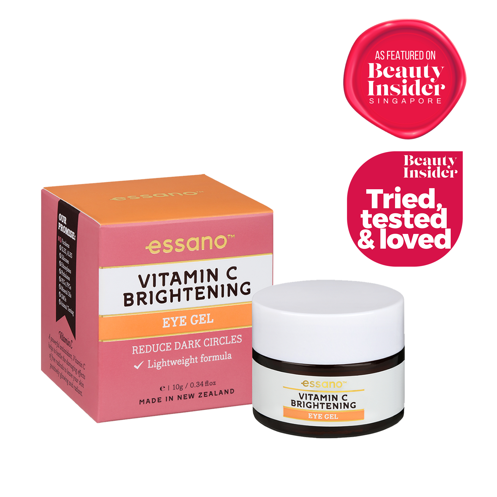 Essano Vitamin C Brightening Eye Gel ShopCorlison Singapore